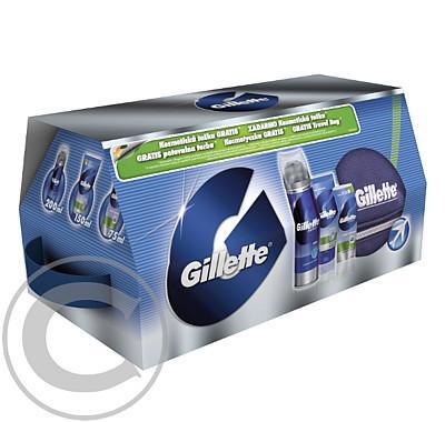 Gillette Fusion Gel 200ml  Fusion Power strojek 1 hlavice   Fusion Balsam 100ml
