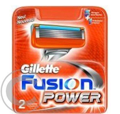 GILLETTE fusion power náhradní hlavice 2ks, GILLETTE, fusion, power, náhradní, hlavice, 2ks