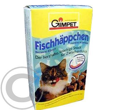 Gimpet kočka Sušenky na čiš. zubů Fischhappchen 100g, Gimpet, kočka, Sušenky, čiš., zubů, Fischhappchen, 100g