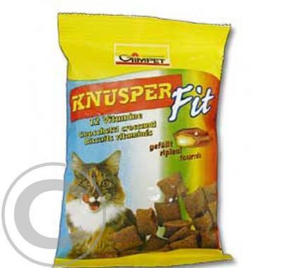 Gimpet kočka Taštičky s vitaminy Knusper Fit  50g