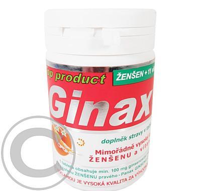 GINAX ženšenové tablety tbl. 45, GINAX, ženšenové, tablety, tbl., 45