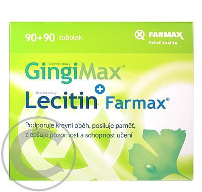 GingiMax 90 tob. Lecitin Farmax 60 30 tob. ZDARMA, GingiMax, 90, tob., Lecitin, Farmax, 60, 30, tob., ZDARMA