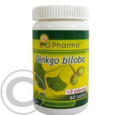 Ginkgo Biloba 40 mg tbl. 60, Ginkgo, Biloba, 40, mg, tbl., 60