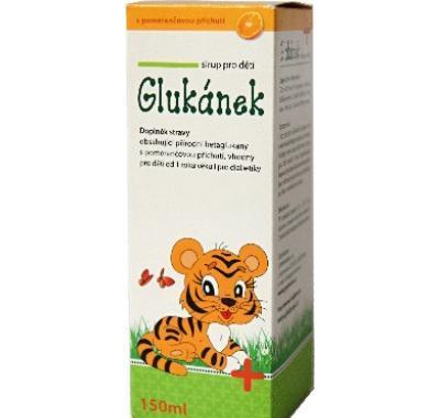 Glukánek sirup pro děti 150 ml, Glukánek, sirup, děti, 150, ml