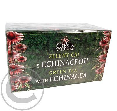 Grešík Zelený čaj s echinaceou n.s. 20x1.5 g přebal, Grešík, Zelený, čaj, echinaceou, n.s., 20x1.5, g, přebal