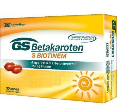 GS BETA karoten s biotinem cps. 30, GS, BETA, karoten, biotinem, cps., 30