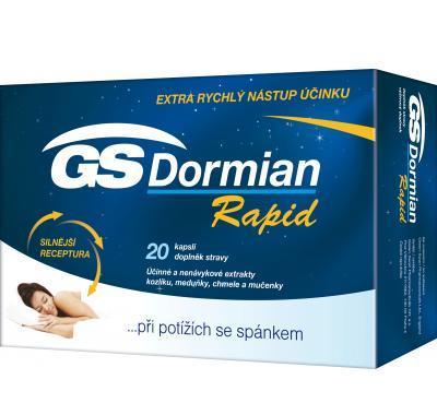 GS Dormian Rapid 20 kapslí, GS, Dormian, Rapid, 20, kapslí