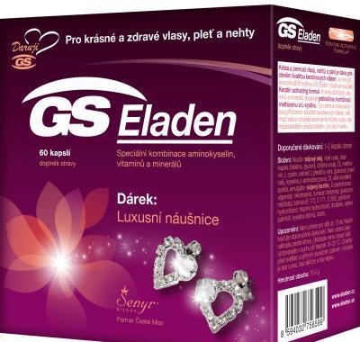 GS Eladen 60 kapslí   dárek luxusní náušnice