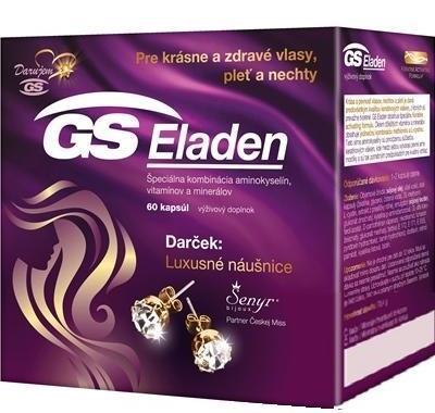 GS Eladen 60 kapslí   dárek naušnice, GS, Eladen, 60, kapslí, , dárek, naušnice