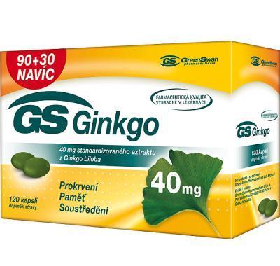 GS Ginkgo Forte 90   30 kapslí, GS, Ginkgo, Forte, 90, , 30, kapslí