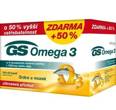 GS Omega 3 cps. 100 50, GS, Omega, 3, cps., 100, 50