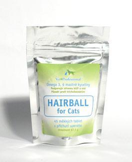 Hairball pro kočky 45 soft tbl, Hairball, kočky, 45, soft, tbl