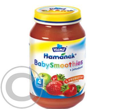 Hamánek Babysmothies Jahody a prebiotika 250g, Hamánek, Babysmothies, Jahody, prebiotika, 250g