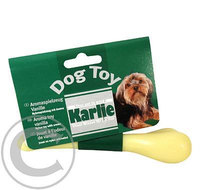 Hračka pes Kost dentální Vanilková 15cm KAR 1ks