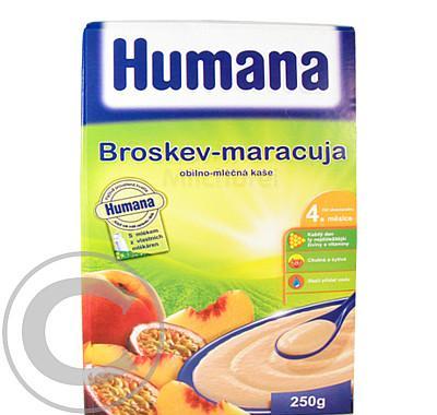 Humana kaše obilno-mléčná 250g broskev - maracuja od 4.měsíce, Humana, kaše, obilno-mléčná, 250g, broskev, maracuja, od, 4.měsíce