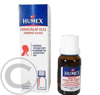 Humex 100% přírodní esenciální olej 15ml, Humex, 100%, přírodní, esenciální, olej, 15ml