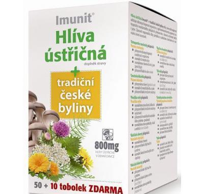 Imunit Hlíva ústřičná   tradiční české byliny 50   10 tobolek