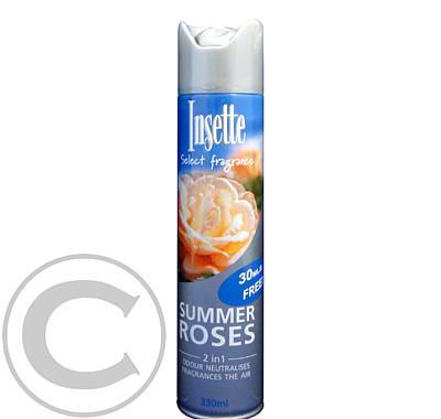 Insette Summer Roses - osvěžovač vzduchu 300ml, Insette, Summer, Roses, osvěžovač, vzduchu, 300ml