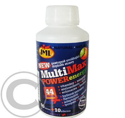 JML MultiMax Power Energy tbl.100 x44složek vitamínu, JML, MultiMax, Power, Energy, tbl.100, x44složek, vitamínu