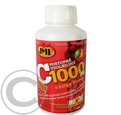JML Vitamin C 120 tablet x 1000 mg s postupným uvolňováním