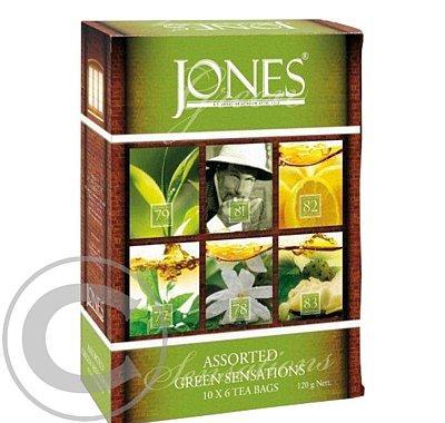 Jones Tea Variace 40 ks zelených čajů