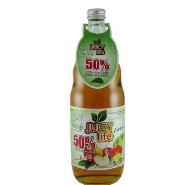 Juicy life sirup 1 litr - příchuť jablko (50% ovocné složky)  : VÝPRODEJ exp. 2016-02-22