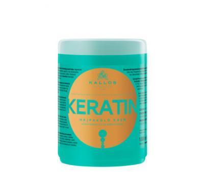 Kallos KJMN Keratin – Hydratační keratinová maska na suché vlasy 1000 ml