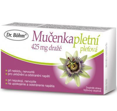 Dr. Böhm Mučenka pletní 425 mg dražé, Dr., Böhm, Mučenka, pletní, 425, mg, dražé
