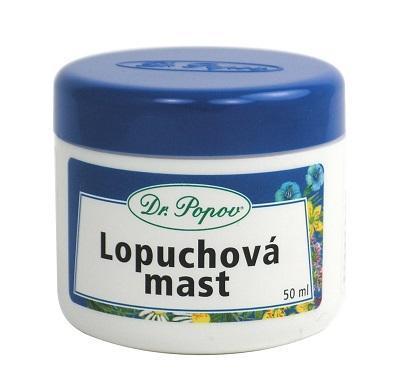 DR. POPOV Lopuchová mast 50 g, DR., POPOV, Lopuchová, mast, 50, g