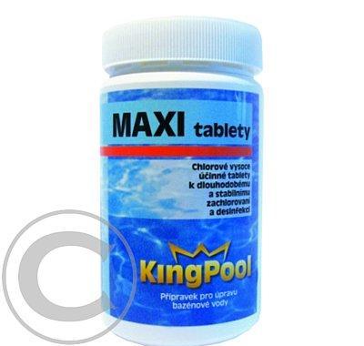 Kingpool chlorové maxi tablety 1kg, Kingpool, chlorové, maxi, tablety, 1kg