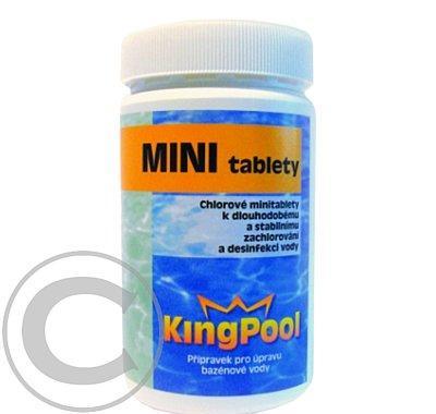 Kingpool chlorové mini tablety 1kg, Kingpool, chlorové, mini, tablety, 1kg