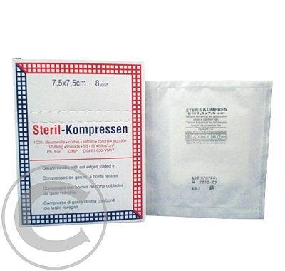Kompres netkaná textilie nesterilní 7.5x7.5cm/100ks Steriwund