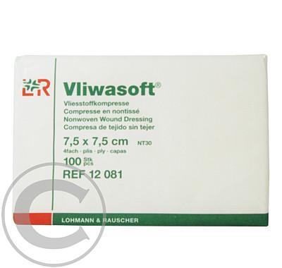 Komprese Vliwasoft nesterilní 7.5x7.5cm/4v 100 ks