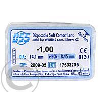 Kontaktní čočka měkká D 55  -1,00D/8,45 mm 1 ks zkušební