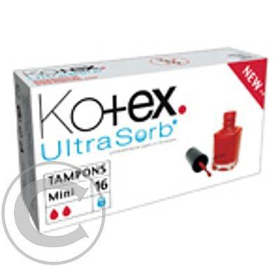 Kotex tampony Ultra Sorb Mini (16), Kotex, tampony, Ultra, Sorb, Mini, 16,