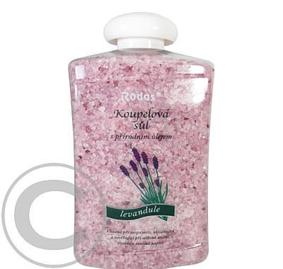 Koupelová sůl s přírodním olejem levandule 500g
