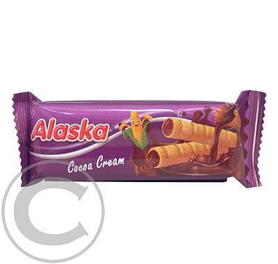 Kukuřičné trubičky Alaska kakaové 15 g
