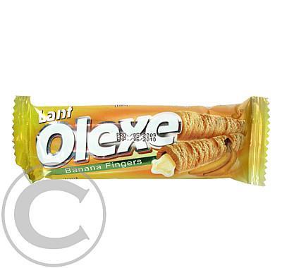 Kukuřičné trubičky Lant Olexe banánové 16g