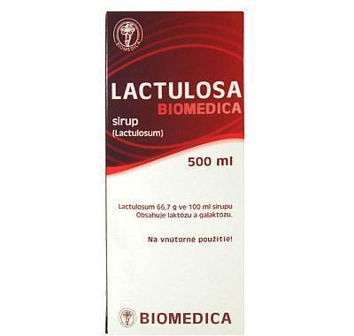 Lactulosa Biomedica 500 ml 50% sirup