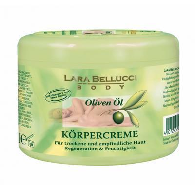 Lara Bellucci Krém tělový Olivový olej 500 ml, Lara, Bellucci, Krém, tělový, Olivový, olej, 500, ml