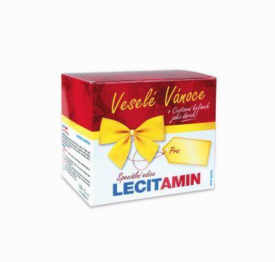 Lecitamin vanilka 250 g Vánoční balení s dárkem, Lecitamin, vanilka, 250, g, Vánoční, balení, dárkem