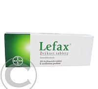 LEFAX  20X42MG Žvýkací tablety, LEFAX, 20X42MG, Žvýkací, tablety