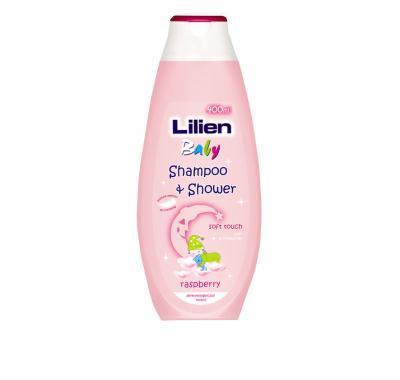 Lilien Baby šampon   sprchový gel Malina 400 ml, Lilien, Baby, šampon, , sprchový, gel, Malina, 400, ml