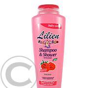 Lilien šampon a sprch.gel malina 300ml, Lilien, šampon, sprch.gel, malina, 300ml