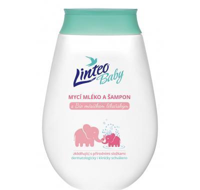 Linteo Baby mycí mléko a šampon 250ml, Linteo, Baby, mycí, mléko, šampon, 250ml