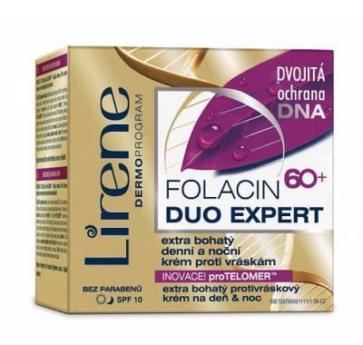 Lirene Folacin 60  Duo Expert Extra bohatý denní a noční krém proti vráskám 50 ml