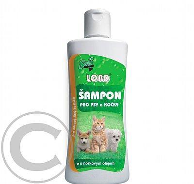 Lord šampon pro psy,kočky s norkovým olejem 250ml, Lord, šampon, psy,kočky, norkovým, olejem, 250ml