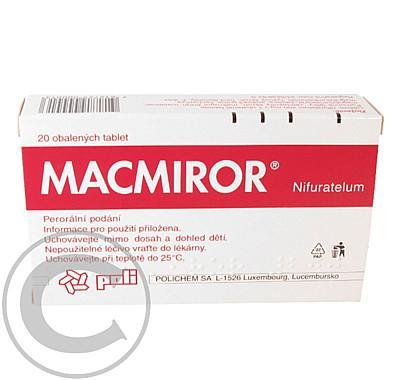 MACMIROR  20X200MG Obalené tablety, MACMIROR, 20X200MG, Obalené, tablety