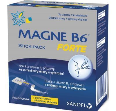 Magne B6 Forte Stick Pack 20 ks, Magne, B6, Forte, Stick, Pack, 20, ks