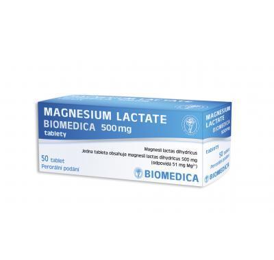 Magnesium Lactate Biomedica 500 mg tablety